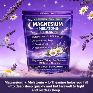 Suplemento Avanzado <span class=keywords><strong>para</strong></span> el Cuidado de la Salud, <span class=keywords><strong>Magnesio</strong></span>, Melatonina, L-Teanina <span class=keywords><strong>en</strong></span> <span class=keywords><strong>Polvo</strong></span>, Alivia la Tensión Nerviosa y la Fatiga Diaria - Product Image 3