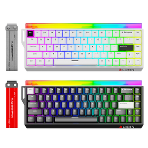 Teclado mecánico para juegos LDON 68pro, 8KHZ, luz de neón, interfaz USB con cable RGB, interruptor magnético, 68 teclas, 0,01 RT, nuevo modelo - Product Image 1