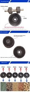 Granulateur de palettes d'aliments pour bétail en état neuf, machine à fabriquer des granulés de fourrage pour vaches, chèvres, bovins, machine à granulés pour poulets, pour usage agricole et domestique - Product Image 4