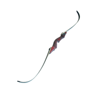 2023 GEDENG Tir À L'arc Puissant Fiber De Verre Feuilleté Membre 56 "Bois Chasse Takedown Tir À L'arc Arc Classique