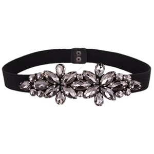 เข็มขัดแฟชั่นผู้หญิง M348941BF ดีไซน์หรูหราสไตล์ตะวันตก ทำจากหนังแท้ ยืดหยุ่น<span class=keywords><strong>ได้</strong></span> ประดับด้วยคริสตัล - Product Image 4