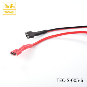 ขั้วต่อทองแดง28Awg ขั้วต่อ DC 1500มม. สีแดงสีดำที่แตกต่างขั้ว1A ตัวยึดฟิวส์5.5X2 1 Pro สายไฟเทียมพีวีซี - Product Image 6