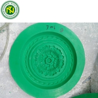 Plafond de gypse de conception de moulage rosace plafond moule