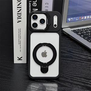 Coques de téléphone magnétiques Lichicase avec support métallique pour iPhone 17, 17 Pro, 17 Pro Max, 17 Air – Étui transparent - Product Image 2