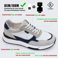 LANCI Oem Sneaker Fabricant Designer Chaussures pour Hommes Chaussures Hommes Sport Running Sneakers pour Hommes Haute Qualité