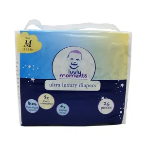 2024 Free Sample Cotton Baby Disposable Diaper Breathable High Quality Baby Nappies High Quality Baby Diapers