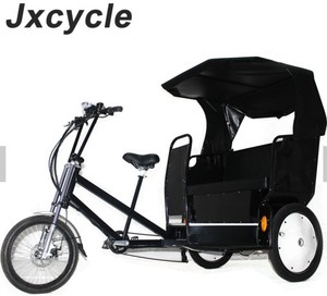 Tourisme cyclo pousse-pousse 3 roues vélo électrique taxi à vendre - Product Image 1