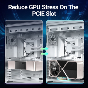 Trắng PCIe 3.0 X16 Riser cáp với 90 ° góc bên phải mở rộng cho <span class=keywords><strong>RTX</strong></span> 4090/4080/4070 khai thác Giàn Khoan M.2 adapter chứng khoán & sử dụng - Product Image 5