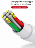 Mobiles Ladekabel OTG Typ-C Kabel Preiswert Handy-Ladekabel Typ-C Schnell-Computerladekabel USB-C Datenkabel