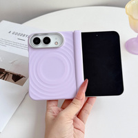 Coque de téléphone en silicone liquide S038 pour iPhone, design Duo Ripple Wave, coque de téléphone portable, coque souple au toucher, accessoire