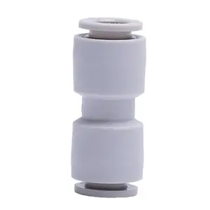 White PG Direct One Touch Change Size Reducing Tube Connector Air Plastic Pneumatic Fitting Pipe Fitting Air Tube Fittings