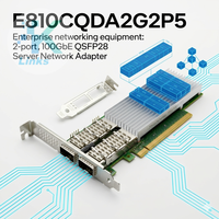 E810CQDA2G2P5 untuk Intel 100GbE 2-Port QSFP28 PCIe 4.0x16 Kartu Antarmuka Jaringan Adaptor Ethernet Hubungi Dapatkan Harga Terbaik