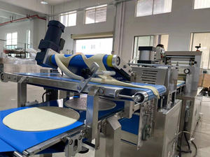 Full Automatic Pizza Production Line Pizza Making <strong>Machine</strong> Industrial Pizza Dough Maker <strong>Naan</strong> Making <strong>Machine</strong> - Product Image 2