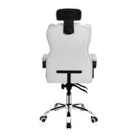 Chaise de conférence de style patron pivotante à dossier haut ergonomique, chaise de bureau de direction haut de gamme avec appui-tête réglable