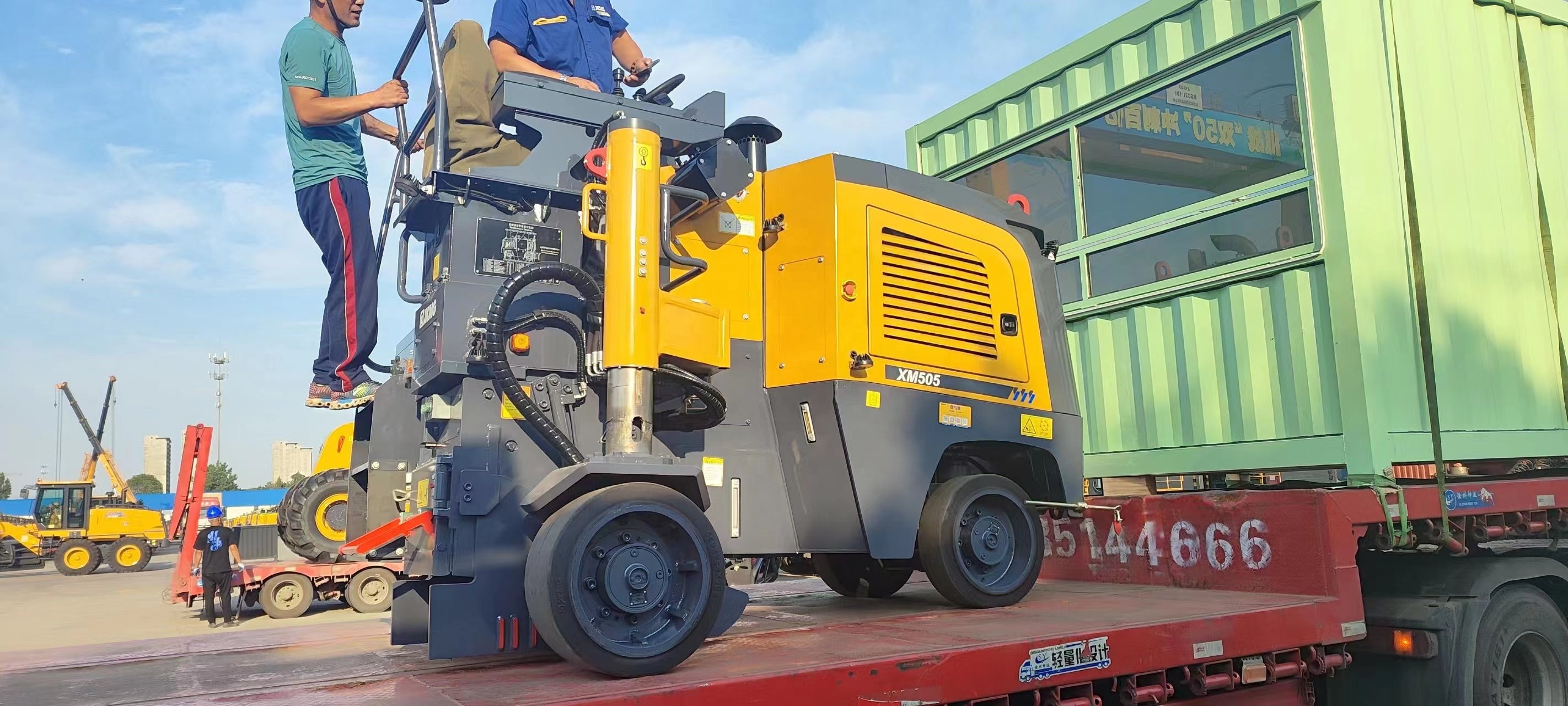 MSGM 38サイズ　スコート　イエロー　グレー China XM505 Mini Cold Milling Machine - 500mm Asphalt Road