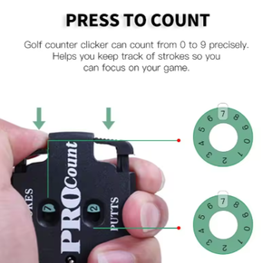 <span class=keywords><strong>Compteur</strong></span> de coups de <span class=keywords><strong>golf</strong></span> à deux roues et 18 trous - Mini <span class=keywords><strong>compteur</strong></span> de coups à deux chiffres avec porte-clés - Product Image 6