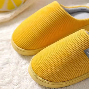 2025 di moda invernale cotone antiscivolo peloso caldo casa scarpe felpate Femmes signore adolescenti uomini scivola pantofole per le donne - Product Image 3