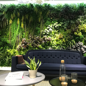 Taille personnalisée plante verte décor mural toile de fond jardin Vertical artificiel - Product Image 3