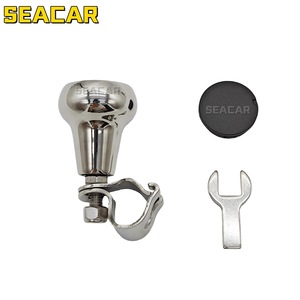 Seacar Poignée de direction de bateau en acier inoxydable avec boule d'assistance, quincaillerie marine 316 pour modernisation et remplacement - Product Image 1