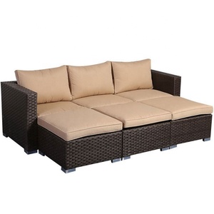 Alta muebles <span class=keywords><strong>de</strong></span> jardín <span class=keywords><strong>de</strong></span> ratán/mimbre resina <span class=keywords><strong>de</strong></span> mimbre cojín conversación al aire libre juego <span class=keywords><strong>de</strong></span> sofá sillas - Product Image 2