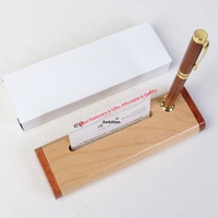 Neues Design Holz-Stift-Geschenkset Wirbel-Design Handgefertigt Vielfältige Kombination Bürogeschenke Kulturelle Kreativität für Studenten