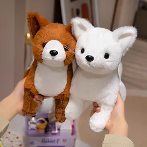 Customized Stuffed Animal Toy Simulation Fox Cute Design Plush Doll Gift