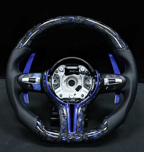 Volante Personalizzato Originale in Fibra di Carbonio per Telaio BMW Serie E E91 E90 E92 E93 E39 E46 E60 E61 E65 E66 E81 E82 E83 <span class=keywords><strong>Z4</strong></span> <span class=keywords><strong>E89</strong></span> - Product Image 2
