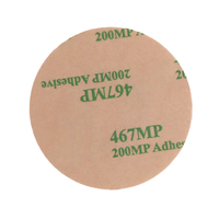 Etiqueta NFC con Logotipo Personalizado de 30 mm, Etiqueta Epoxy RFID con Chip 424 213 Regrabable, Etiqueta Epoxy para Redes Sociales para Reseñas de Google y Acceso a Tiktok