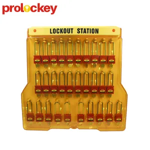 Блокировочная бирка, желтая защитная настенная блокировочная этикетка Loto