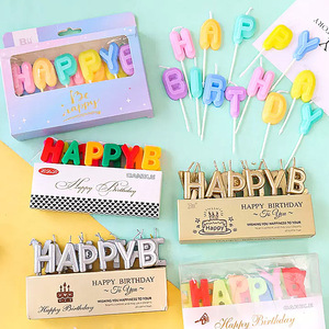 <span class=keywords><strong>2025</strong></span> Paraffin Sáp Sinh Nhật Nến Bán Buôn Món Tráng Miệng Bánh Trang Trí Trang Trí Đường Cong Bow Cho Tình Yêu Gấu Sao Thiết Kế - Product Image 4