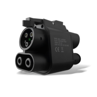 Adaptateur DC 250A CCS2 à CCS1 DC EV connecteur de charge rapide AC 32A pour chargeur de véhicules électriques
