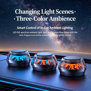 Luxury Logo Custom Plastic <strong>Car</strong> Air Freshener <strong>Diffuser</strong> Smart Spray USB Powered Odor Removal Vent Clip Aromatherapy Fragrance - Product Image 2