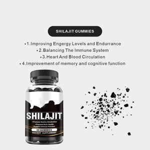 Bonbons gélifiés au Shilajit avec des minéraux, des vitamines et des nutriments pour la gestion de l'énergie des adultes, l'amélioration de l'immunité - Fabrication OEM/ODM en gros - Product Image 2