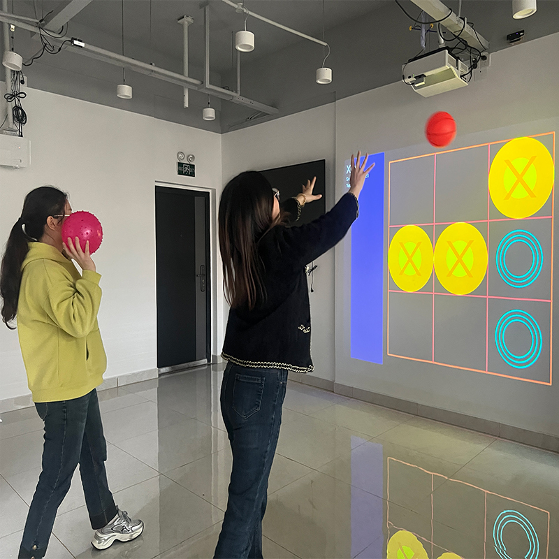 Immersive Interactive Floor Projector Game Indoor