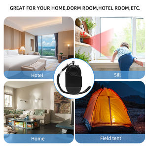 جهاز إنذار شخصي صغير للمفاتيح بصوت عالٍ <span class=keywords><strong>120</strong></span> ديسيبل للدفاع عن النفس والأمان للنساء والأطفال وكبار السن مع ضوء وامض - Product Image 5