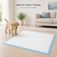 XIAOLIN Tapis absorbants écologiques pour animaux de compagnie, imperméables IPX7 avec support en PE, absorption rapide de l'humidité pour l'apprentissage de la propreté en intérieur