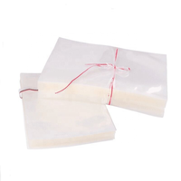 Emballage d'aliments glacé, sac de détail, prix d'usine, emballage de détail, Transparent avec nœud à déchirer, sac sous vide, pochette