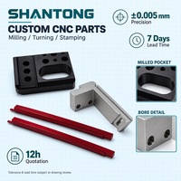 Services d'usinage en alliage d'aluminium et acier inoxydable pour la production de pièces OEM basée sur des dessins, pour votre géométrie de matériau spécifiée
