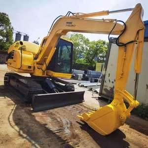 Komatsu รถตักตีนตะขาบใช้ PC60-7 95% 2023 6TON ดั้งเดิมของญี่ปุ่นโมเดลปั๊มกระปุกเกียร์ PLC 0.32M สำหรับ & Video - Product Image 3