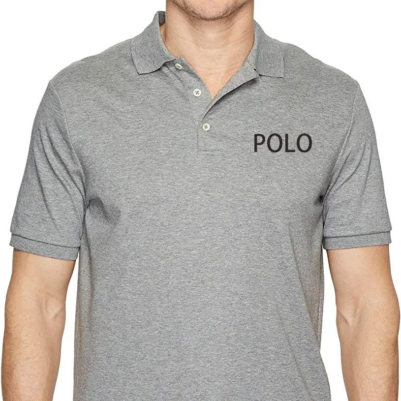 Bán Sỉ Áo Polo Golf Nam Thêu Logo Thường Ngày Bằng Lụa Cotton Thiết Kế Chất Lượng Cao Áo Thi Đấu Đội Tuyển Nam