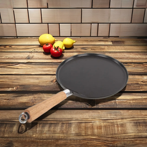Cổ điển gang cảm ứng dưới chảo với Bakelite xử lý Stick-Resistant dày dạn Pancake đồ nấu nướng cho nấu ăn - Product Image 3