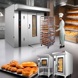 Une boulangerie machines <span class=keywords><strong>hamburger</strong></span> <span class=keywords><strong>maison</strong></span> machine à pain commerciale four rotatif équipement de <span class=keywords><strong>préparation</strong></span> pour les petites entreprises - Product Image 1