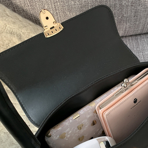 <span class=keywords><strong>Sac</strong></span> à bandoulière en cuir PU pour femme, sacoche rétro, fourre-tout de danse - Product Image 4