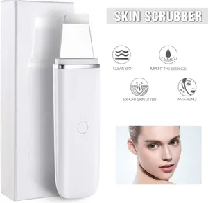 Wholesale Facial Exfoliating Machine Deep Cleaning Facial Ultrasonic Facial Scraper Skin Scrubber