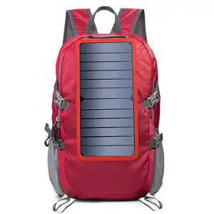 户外野营用高品质6.5瓦太阳能充电器背包带太阳能电池板Usb充电