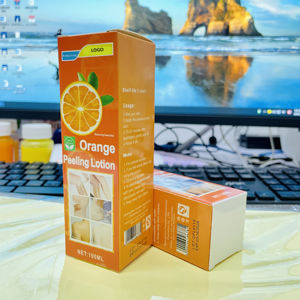 OEM <strong>3</strong> Days Fast Brightening Orange Extract Vitamin C Peeling Lotion for Effective Black Skin Removal Oil - Product Image 4