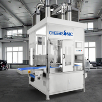 UFMR1000 Trancheuse à fromage robotique à ultrasons automatique Coupe-beurre Couteau à gâteau 220V Machine de découpe de crème glacée Moteur de base