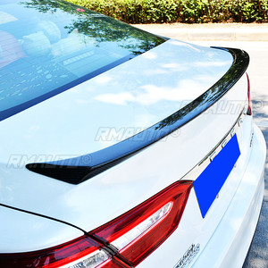 Alerón Trasero para Toyota Camry 2018 19 20 21 22, Accesorio Deportivo Exterior de ABS en Negro Brillante con Acabado de Carbono - Product Image 4