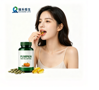 Fournisseur d'usine OEM – Capsules d'huile de graines de citrouille pressée à froid, sans OGM, de qualité supérieure, pour les soins généraux masculins