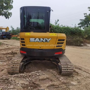 Excavadora Hidráulica Usada Sany de 35 Toneladas SY55U con Motor, Caja de Cambios, Bomba y Engranajes - Buena Calidad y Precio Bajo - Product Image 3